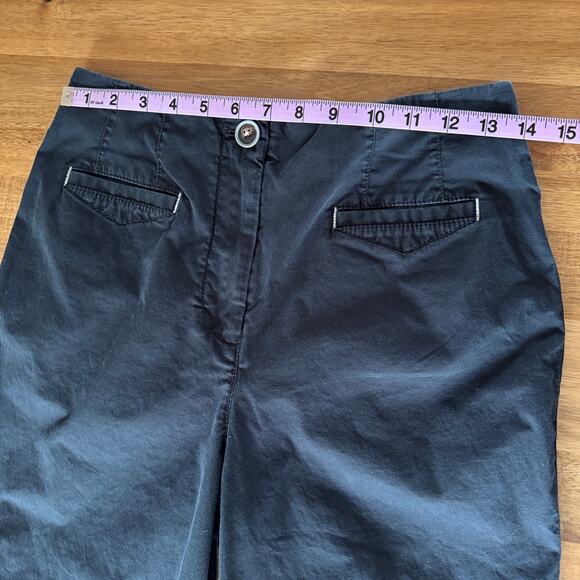 Anthropologie Maeve Cigarette Pants Black Size 8 - Picture 13 of 16